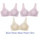 thumbnail image 1 of Bralette de encaje con cierre frontal para mujer, sujetador Sexy de talla grande, lencería femenina de piezas, ropa interior de realce, Top corto íntimo sin costuras, 3 M-5XL, 1 of 4