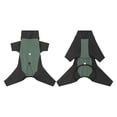 thumbnail image 2 of YYDENG Color‑Block 4‑Legged Pet Hooded Jumpsuit, Warm Adjustable Dog Winter Coat with Leash Hole, Indoor Outdoor Cold‑Weather Dog Apparel, 2 of 6