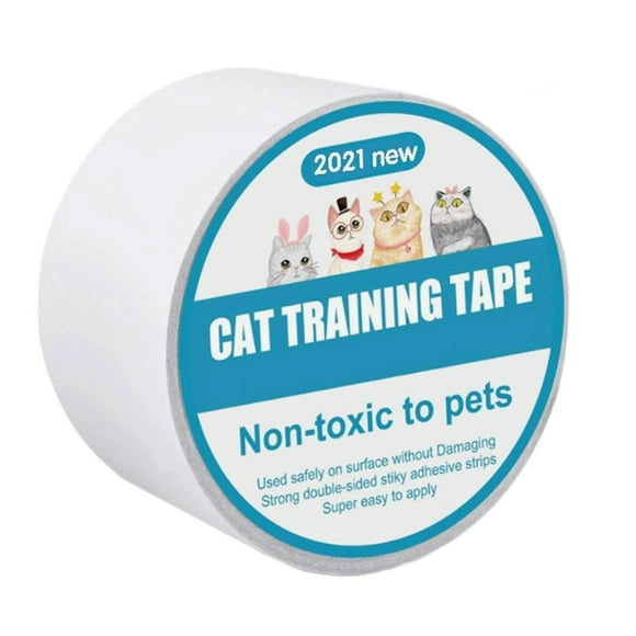BELOVING Cat Tape for Furniture, Cat Scratch Furniture Protector Tape Compact Cat Scratch 9.5cmx6.35cm
