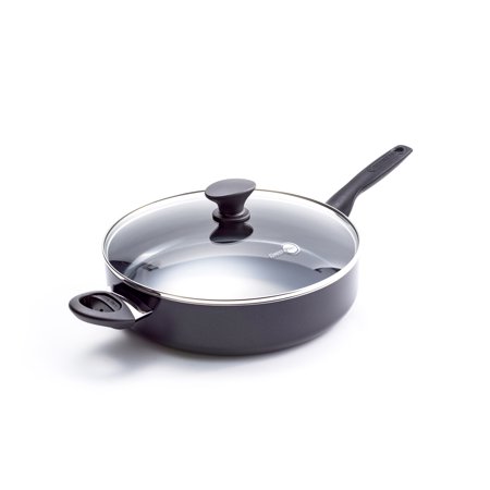 GreenPan Rio Black 5QT Covered Saute Pan