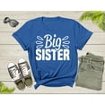 thumbnail image 6 of Funny Retro Big Sister Gift Present For Girl Teenager Women T-Shirt Big Sister Lover Graphic Design T Shirt for Girls Teens Tshirt, 6 of 8