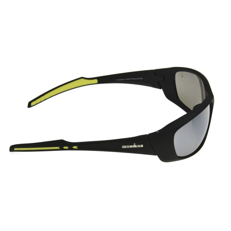 Ironman Wrap Sport Sunglasses, Matte Black photo 3