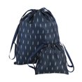 thumbnail image 1 of 8 Piezas Bolsas de Almacenamiento de Ropa Set Zapatos Ropa Interior Ropa Bolsa de Embalaje Organizador de Equipaje de Viaje (Pluma azul marino) Suministro Para el Hogar Octpeak NO, 1 of 7