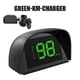 thumbnail image 1 of Car GPS HUD 5V USB Head Up Display Digital Speedometer Cigarette Lighter Plug&Play For Trucks/Buses/Electric Vehicles, 1 of 5