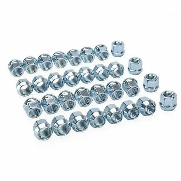 CWA 32 Open End Lug Nuts 14x2.0 Compatible with Ford F-250 F-350 SuperDuty Trucks 3/4" Hex