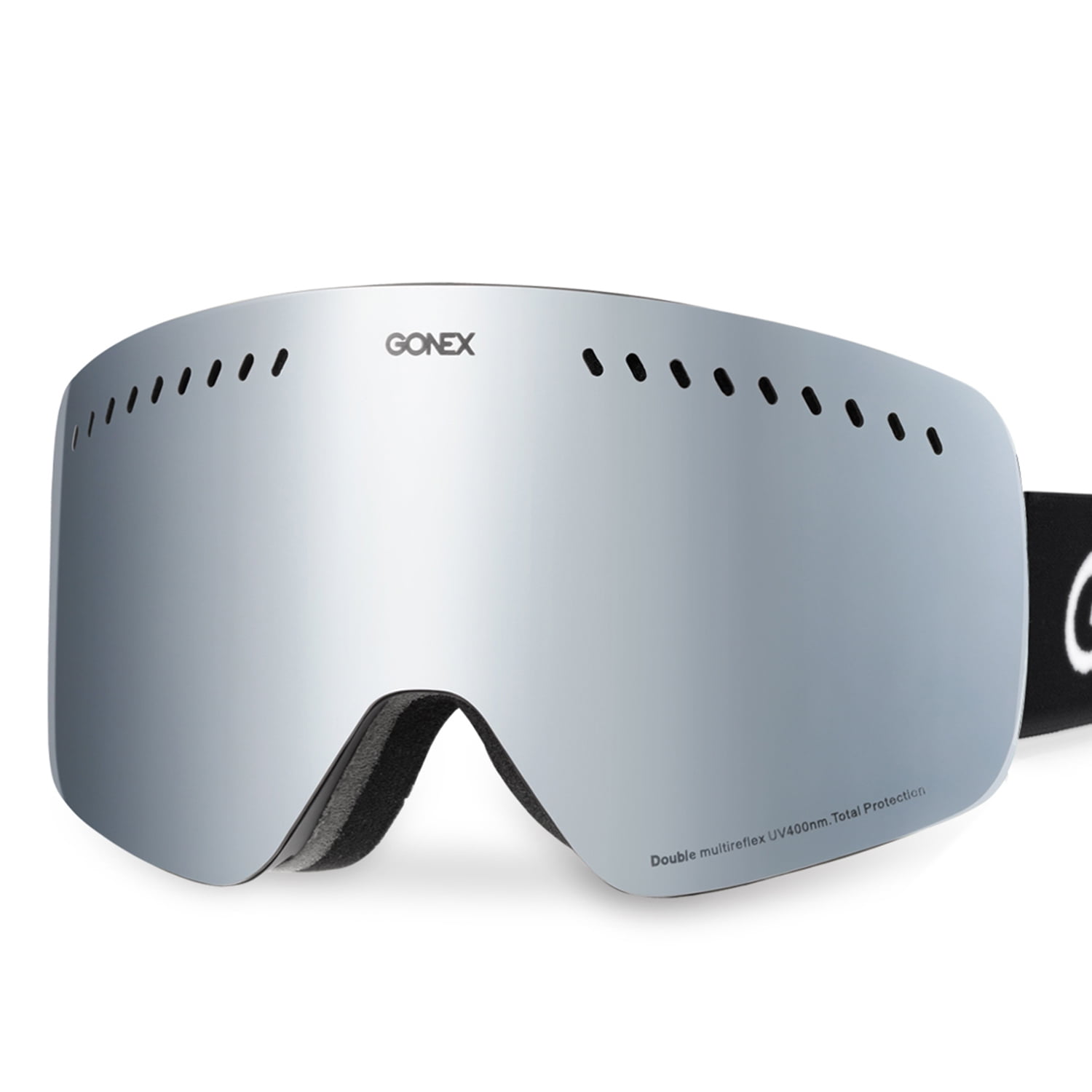 Gonex Ski Goggles Double Cylindrical Lens Anti-fog UV400 Protection for Double board skiing by Gonex