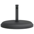 thumbnail image 4 of vidaXL Parasol Base Black Plastic and concrete base, iron tube Universal, 4 of 8