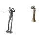 thumbnail image 1 of Figura de golfista,Estatua de golfista de resina,figura de golfista,decoración del hogar,Figura de escritorio,Artesanía de escritorio con figuras africanas coleccionables,Estatua de dama, 1 of 8