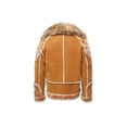 thumbnail image 3 of Jordan Craig 91590 Cognac, Mens' El Jefe Shearlig Moto Jacket, 3 of 4