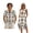 Aztec Southwest American Tribal, variant on Tie Dye Print Matchable Couple Hawaiian Luau Men Shirt or Women's Summer Beach Long Dress Sleeveless, 2026 Holiday Party Tank Dress Couple Travel Outfit for Hawaii Cruise, Size 5XL