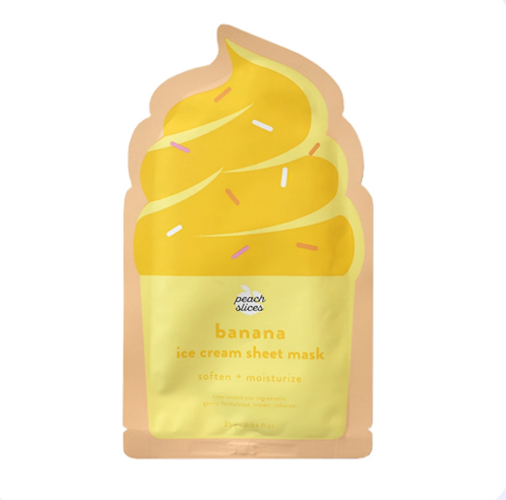 Peach & Lily Peach SlicesBanana Ice Cream Sheet MaskSoften