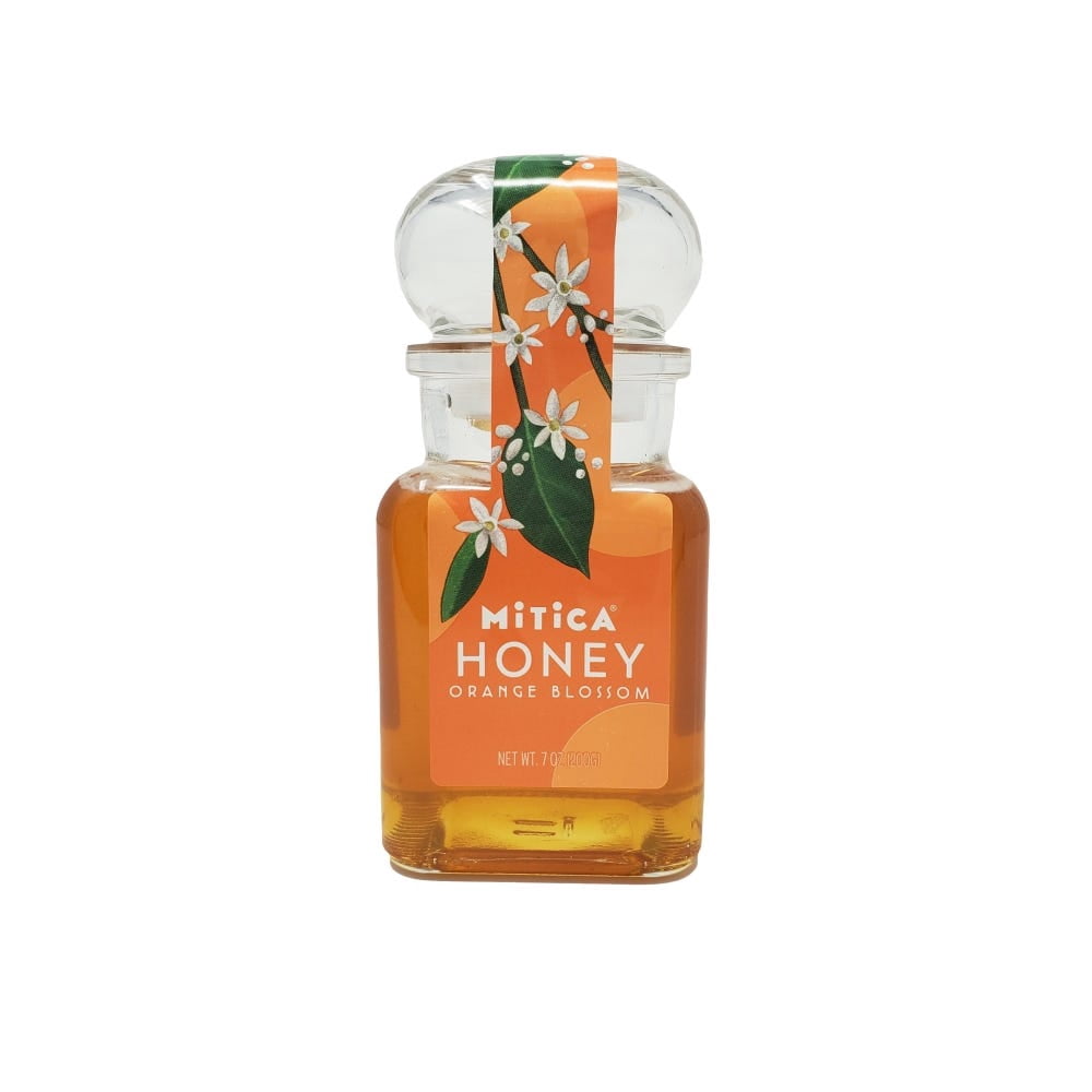 Mitica Orange Blossom Honey, 7 oz, 10 Pack