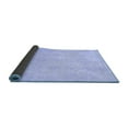 thumbnail image 2 of Ahgly Company Indoor Square Oriental Blue Traditional Area Rugs, 7' Square, 2 of 4