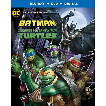 Batman Vs Teenage Mutant Ninja Turtles (Blu-Ray + DVD + Digital ) (2