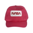 thumbnail image 1 of Gravity Threads NASA Cotton Twill Cap - Red Logo - Maroon, 1 of 2