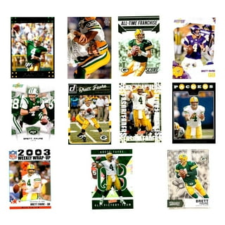 Four Premium Brett Favre Football Cards Vintage NFL Football 