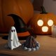 thumbnail image 5 of Ecpecad Ghost Halloween Decor Ghost Fire Resin Ornaments Creative Halloween Holiday Gifts Home Desktop atmosphere Decorations Home Party Yard Patio indoor Outdoor Halloween Decor Props, 5 of 5