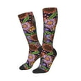 thumbnail image 2 of Balery Vintage Floral Fun Novelty Socks Men'S Women'S Crew Socks Funny Crazy Novelty Socks Quirky And Cool Socks, 2 of 9