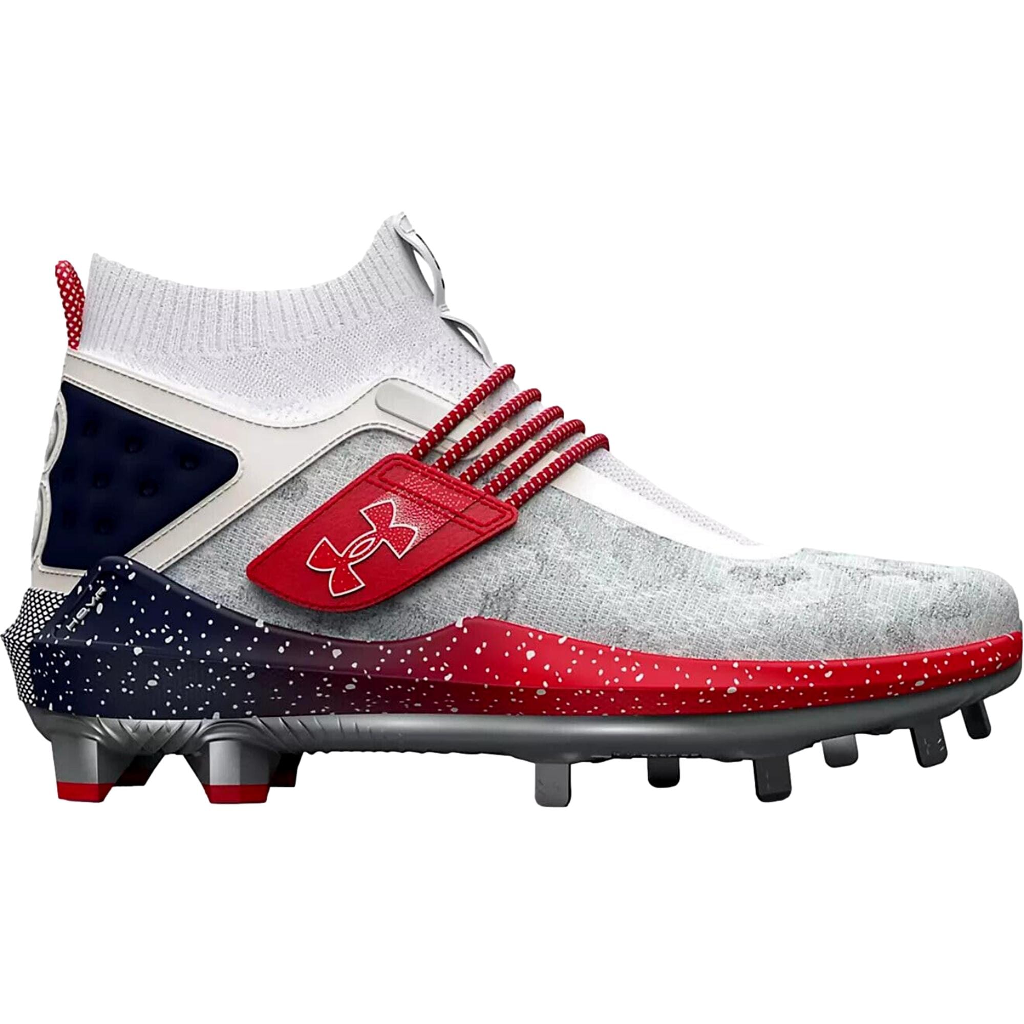 Under Armour UA Harper 8 Low ST Red/White Baseball Cleats Size 11 Amazon.com: Under Armour Men main image 4