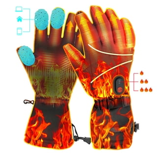 Hard Shell Motorbike Heated Gloves Rechargeable - SAVIOR Heat