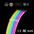thumbnail image 5 of Chassis Power Supplies RGB Modular Cables Power Cards RGB Illuminated Power Cables Computer Power Extension Cables, 5 of 6