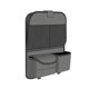 thumbnail image 5 of Organizador para asiento trasero de coche, soporte para caja de pañuelos, organizador colgante multifuncional para asiento trasero de coche, bolsa de Gris, 5 of 8