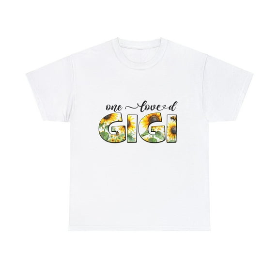 Women's Mother's Day One Loved Gigi T-shirt , Sunflower Shirt ID-0304-BFX9