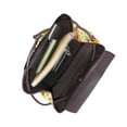thumbnail image 4 of Balery Bees Honeycomb Jars Of Honey Flowers Mochila de Cuero para Mujeres, Gran Capacidad, Bolsa de Viaje Multifuncional, Mochila de Cuero y Bolsa de Hombro para Mujeres, 4 of 4