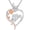 Holding Hands, variant on 925 Sterling Silver Necklace Crystal Moonstone Gigi Nana Mom Grandma Birthday Necklace Valentine's Day Birthday Gifts Jewelry for Women Mother's Day Gifts for Mom