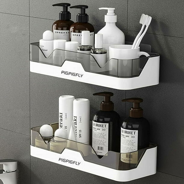 Plastic Shower Shelf Shower Basket, Storage Shelves Shower Basket