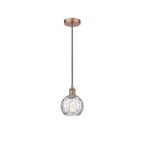 Innovations Lighting - Athens Water Glass - 1 Light Mini Pendant In Industrial
