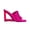 Fuchsia, variant on Fuego One Pice Slide With A Hollow Wedge, Fuchsia, 11