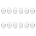 thumbnail image 3 of 12 huevos transparentes, huevos de Pascua rellenables, suministros para la búsqueda de Pascua, decoraciones para el hogar, cajas de dulces, canastas Claro, 3 of 8