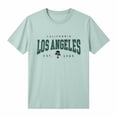 thumbnail image 5 of Los Angeles Graphic Tees for Men 2026 Summer Casual Short Sleeve Crewneck West Coast T Shirts Streetwear, 5 of 5
