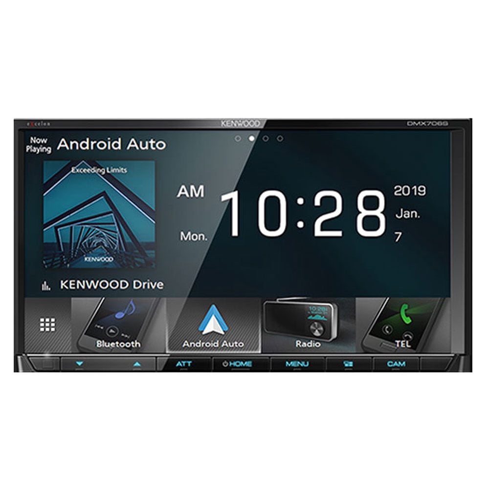 Kenwood DMX706S Digital Media Receiver with Wired Apple CarPlay