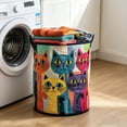 thumbnail image 3 of Tong Large Laundry Hamper With Lid And Handles For Bedroom Bathroom Closet Storage Organizer, 3 of 5