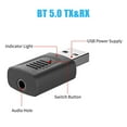 thumbnail image 3 of Bluetooth 5.0 Portable USB Bluetooth Transmitter Wireless Audio Receiver By PULMCheerger, 3 of 8