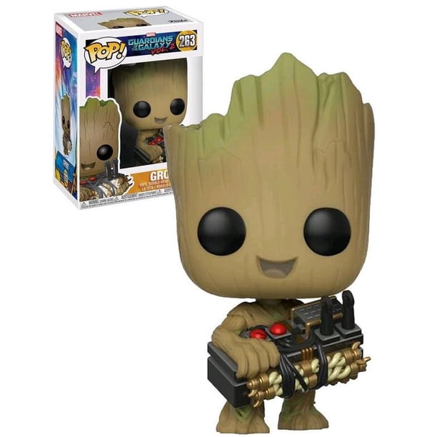 FUNKO POP-figuras de acción de Marvel, guardianes de la galaxia, de Los Vengadores Groot, modelo de colección, juguetes para regalo, n. ° 263 xuanjing unisex