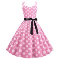 thumbnail image 2 of FcBaudy Robe Sans Manches à Col en V Longueur Genou, Robes d'Été pour Femmes, Robes pour Femmes Mode Robe Décontractée Sans Manches Imprimée pour Dames Cami Moulante Mini Robe Robe Femme Robe, 2 of 9