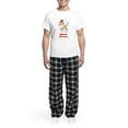 thumbnail image 5 of CafePress - Christmas Kitty Men's Light Pajamas - Men's Light Loose Fit Cotton Pajama Set, 5 of 7