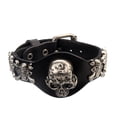 thumbnail image 1 of Pulsera de PU ajustable para hombre y mujer, pulsera moderna y elegante. Negro, 1 of 3