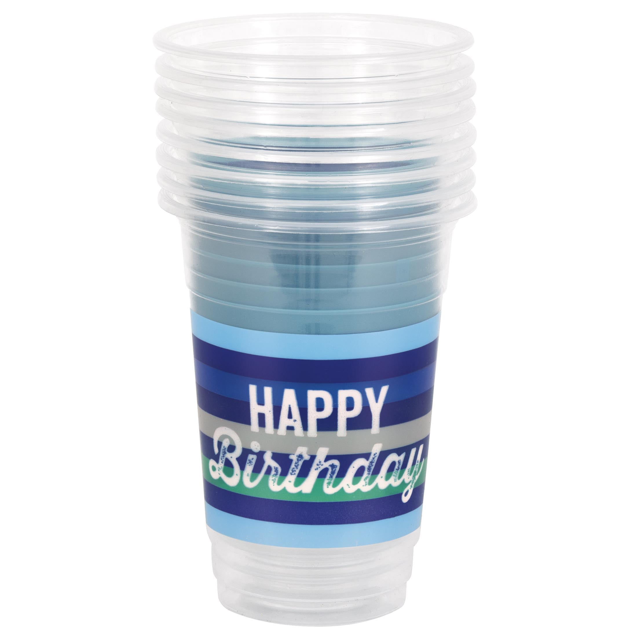 PRINTED STRIPE CUPS