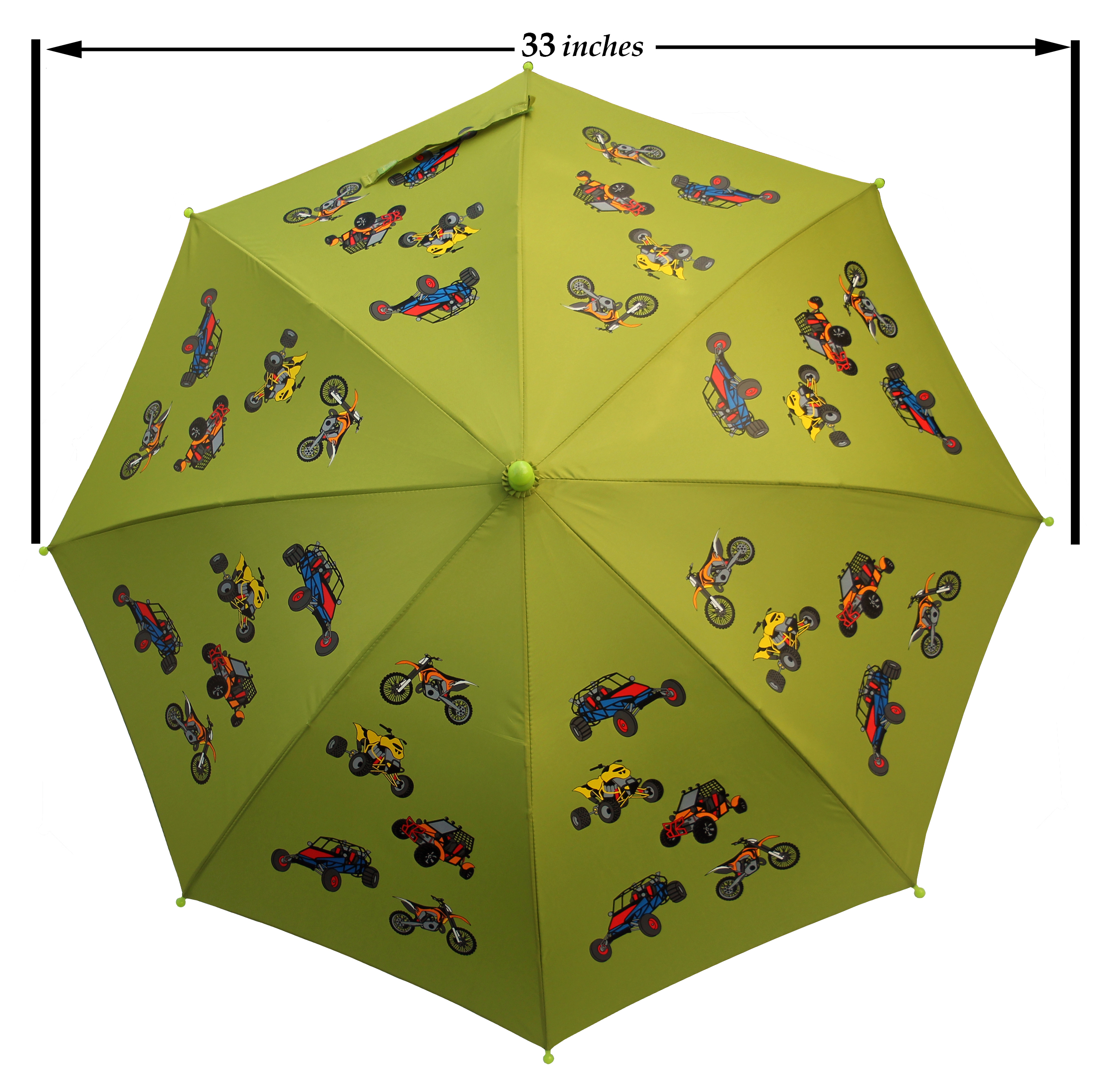 Foxfire FOX-602-36 Childrens Green Sand Toys Umbrella - Size 1