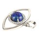 thumbnail image 1 of Ojo de COLGANTE Encanto joyería Moda Artesanía azul 33 mm x 29 mm Yinane, 1 of 8