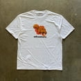 thumbnail image 4 of Camiseta de algodón con estampado simple gótico harajuku retro coreano, diseño de cuello redondo de hip-hop, camiseta casual clásica de nicho Y2K para parejas, 4 of 5