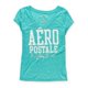 thumbnail image 1 of Aeropostale - Camiseta gráfica para mujer, marca original, azul, extragrande Aeropostale Camiseta gráfica, 1 of 2