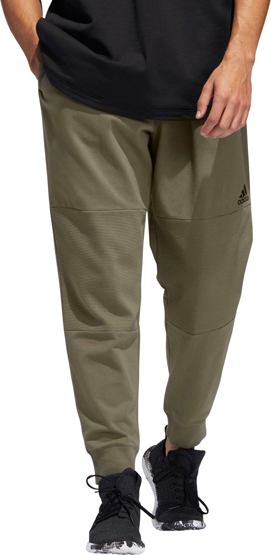 adidas khaki joggers mens