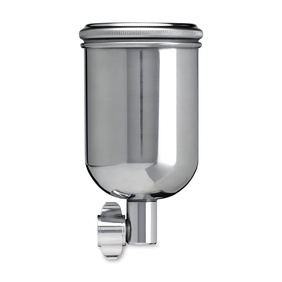 Iwata Replacement Stainless Steel Gravity Cup, 4 oz