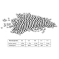 thumbnail image 4 of Bola de acero inoxidable 304 bola de acero duradero surtido de rodamientos de bolas Resistencia al ácido de precisión G1000 para pulverizadores de la industria química ANGGREK Otros, 4 of 8