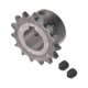 thumbnail image 4 of 06B Rodillo Cadena Piñón 15T Paso 3/8" 20mm Diámetro A3 Carbono Acero Motor Accionamiento Engranaje, 4 of 6